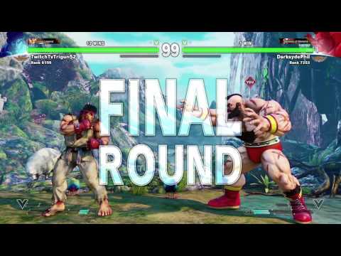 SFV TOUGH Online Matches pt9 - Zangief vs. Ryu