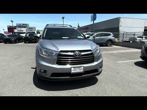 2016 Toyota Highlander Limited Platinum - N18912