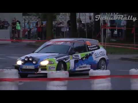2 Rajd Śląska 2018 A. Pawłowski/M.Pawłowski Honda Civic by Jakubrally
