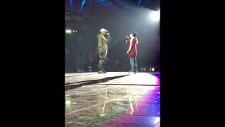 張靚穎微博故事--跨年彩排 with Ne-Yo