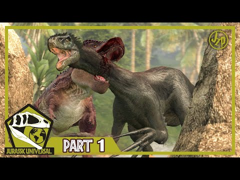 Tarbosaurus vs Therizinosaurus (Jurassic World Rebirth Animation)