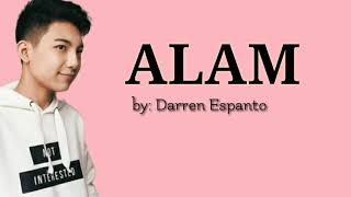 ALAM  -Darren Espanto   June 23/20