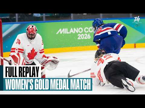 Women's Ice Hockey Gold Medal Match | Milano Cortina 2026 | Full Replays