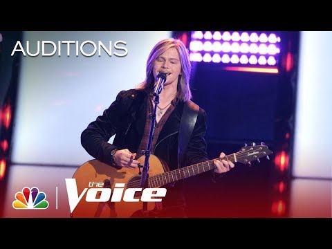 Jake HaldenVang sing "Wish I Knew You" on The Blind Auditions of The Voice 2019