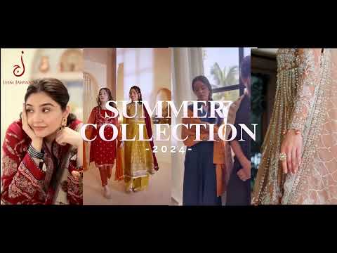 Unleash Your Summer Style with JEEMJAWWAD's 2024 Collection