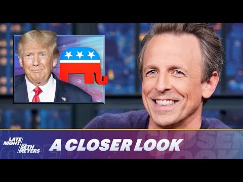 Seth Myers Breaks Down The Republican Party's Totally Undemocratic, One-Party Rule Agenda