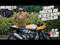 Triumph Thruxton 400 Detailed Review Malayalam OG AKRAMAM More Power Than Speed 400 2 75 Lakhs