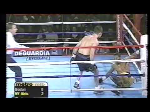 Marko Elgart knocking opponent down #boxing