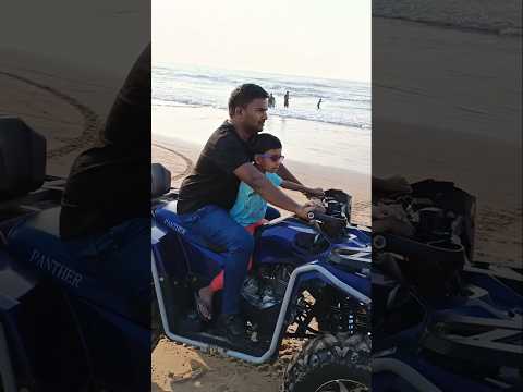 Beach Riding #beachride #ride #seabreeze #beachwaves #ramapuram #beach