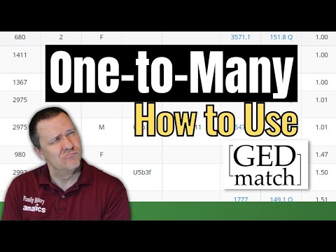 How to Use One-to-Many Matching | GEDmatch TUTORIAL  Genetic Genealogy Video