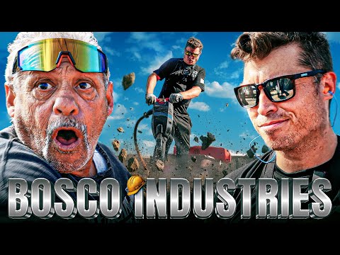 Rico Bosco TAKES OVER A Construction Site! | Bosco Industries Episode 1: Concrete