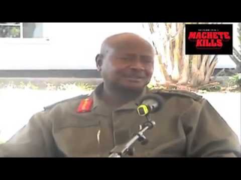 Dictator Museveni on Uganda opposition