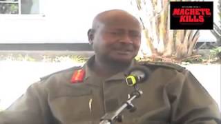 Dictator Museveni on Uganda opposition