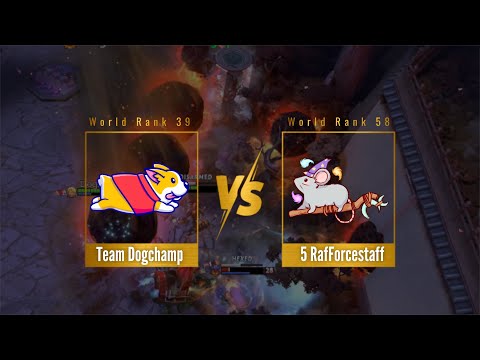 Team Dogchamp winning moment against 5RatForcestaff