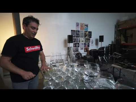 How I tune musical glasses