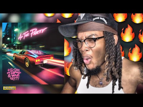 FYEEEE 🔥 | Kid Cudi - AT THE PARTY (feat. Pharrell Williams & Travis Scott) REACTION