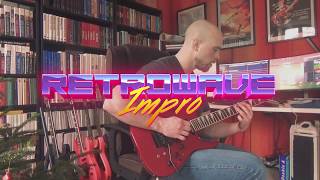 Video thumbnail for Retrowave - Improvisation - Jackson Dinky DK2S Sustainiac by Gaspard Vaude Project
