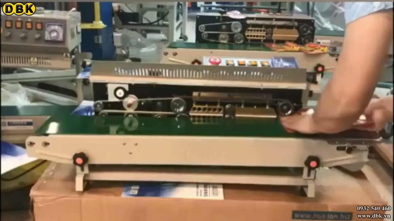 Video Máy hàn miệng túi FR-900WP - Máy hàn miệng túi FR-900WP