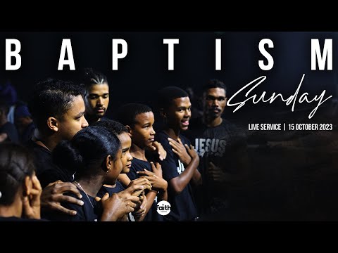 Baptism Sunday