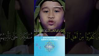 Download lagu Azka Bacakan Surah Al Bayyinah #hafizindonesia2024 #cintaalquran #shorts mp3