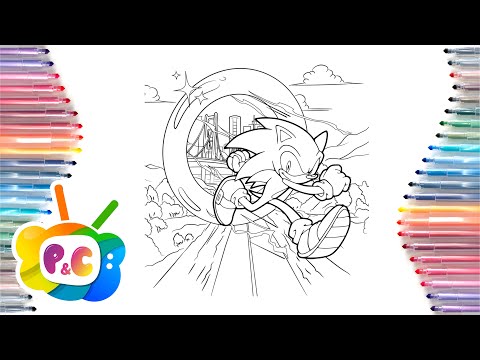 Sonic the Hedgehog Coloring Pages/Sonic Super Speed Coloring/Clarx - Done  [NCS Release]