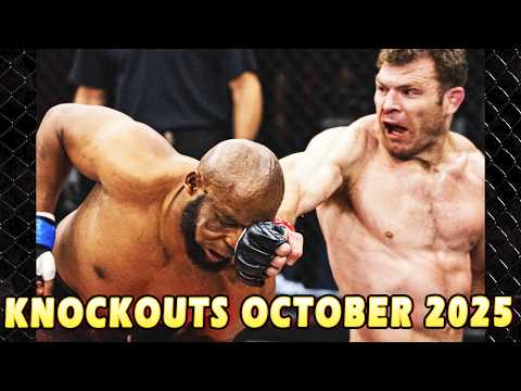 MMA Knockouts of October 2025