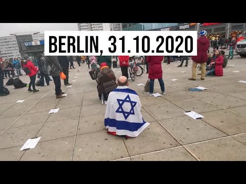 31.10.2020 #Querdenken #b3110 #Demo #Berlin #Querdenken30 #Protest #Corona #Pandemie #Alexanderplatz