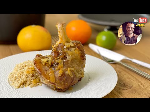 Confited Lamb Shanks with Citrus