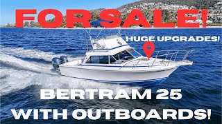FOR SALE! Bertram 25 *HUGE UPGRADES* - Outboards AND MORE! Bert