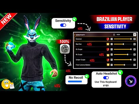 Free Fire Max Headshot Setting After Update 2026⚡Best Sensitivity Settings ⚙️| Sensitivity Setting