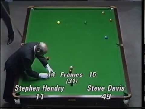 Hendry v Davis 1990 UK Final Shootout