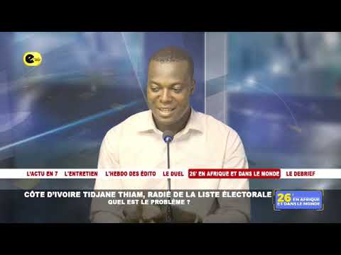 🛑CÔTE D'IVOIRE TIDJANE THIAM, RADIÉ DE LA LISTE ÉLECTORALE : QUEL EST LE PROBLÈME ?