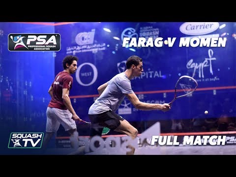 PSA Rewind - Farag v Momen - Full Squash Match - El Gouna 2019 Semi Final