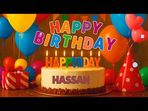 Hassan Happy Birthday | Happy Birthday Song for Hassan