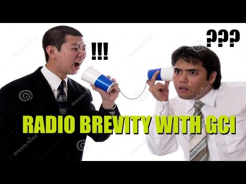 Ralfi's Alley - GCI RADIO BREVITY (For beginners) (pt2)