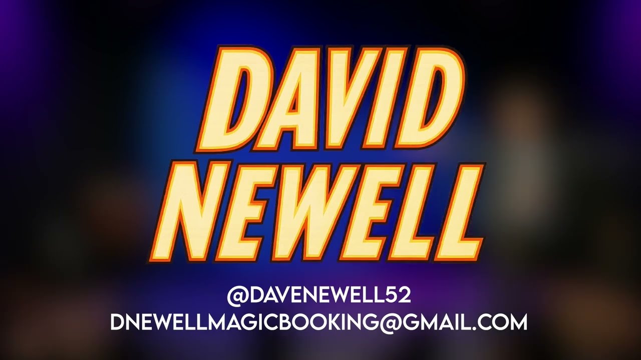 Promotional video thumbnail 1 for David Newell, Magician