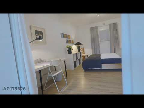 WI-179626 - Möblierte 2-Zimmer Wohnung mit Waschmaschine und Terrasse in Wiesbaden Kohlheck