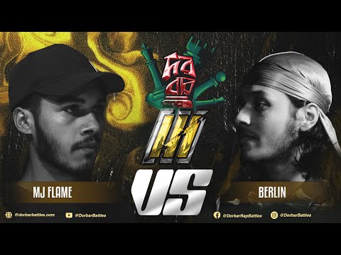 MJ FLAME VS BERLIN - DORBAR III - FREESTYLE RAP BATTLE