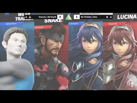 Super Ascension Doubles Winners Round 1 - Veeonix/Airvault (Red) vs Jinx/SirPotatoIX (Blue)