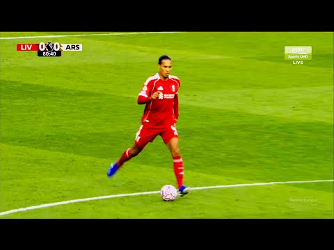 Virgil Van Dijk was a BEAST vs Arsenal (31/8/2025)