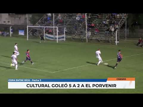 Copa Entre Ríos - Cultural 5 vs El Porvenir de Santa Anita 2