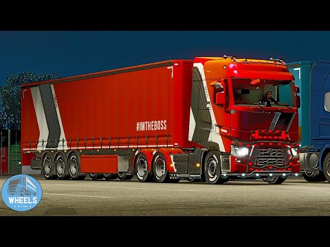 Renault Range T Sound Mod & ImTheBoss Paintjob Pack [ETS 1.39] * Euro Truck Simulator 2 Mod *