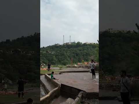 Kashmir or Aljanut waterfall on Muzaffarabad road.