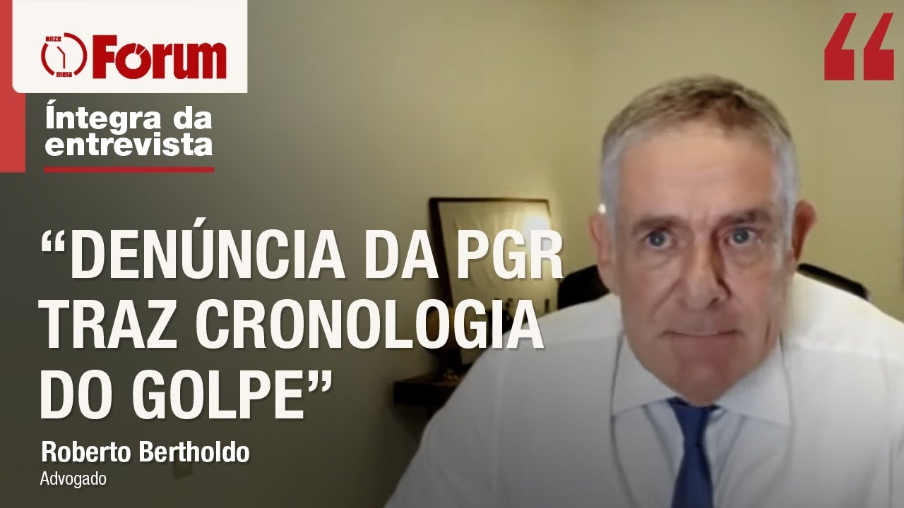 Bertholdo: Denúncia de Gonet  é "histórica" e tem "caráter educativo"