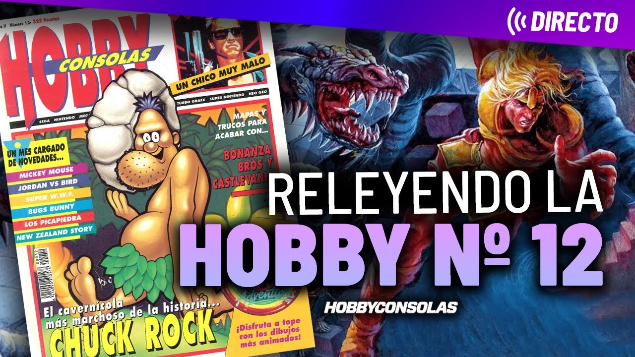 La Hobby Consolas nº 12: Chuck Rock, Super Castlevania IV, Sonic 2... ¡iconos de los 16 bits!