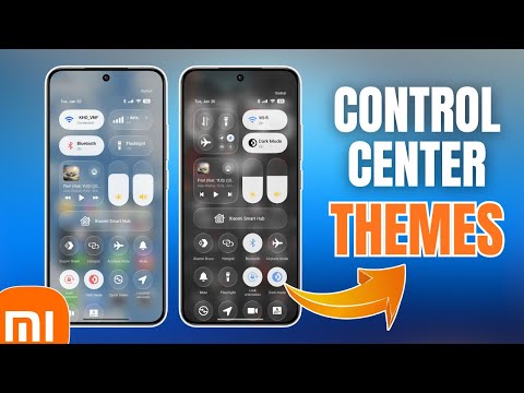 Control Center Theme Xiaomi Global - iOS Style And More…