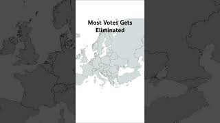 Most Voted Country Gets Eliminated Part 1 #shorts #ag #fyp #country #countries #europe #mapping