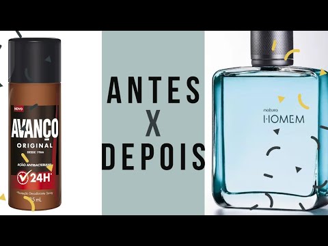 #avanço #natura Perfume Antes e Depois