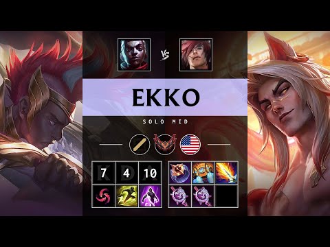 Ekko Mid vs Sett - NA Grandmaster Patch 25.21