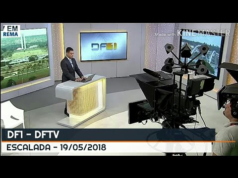 Escalada do "DF1" DFTV 1° Edição/Globo Brasília (19/05/2018)
